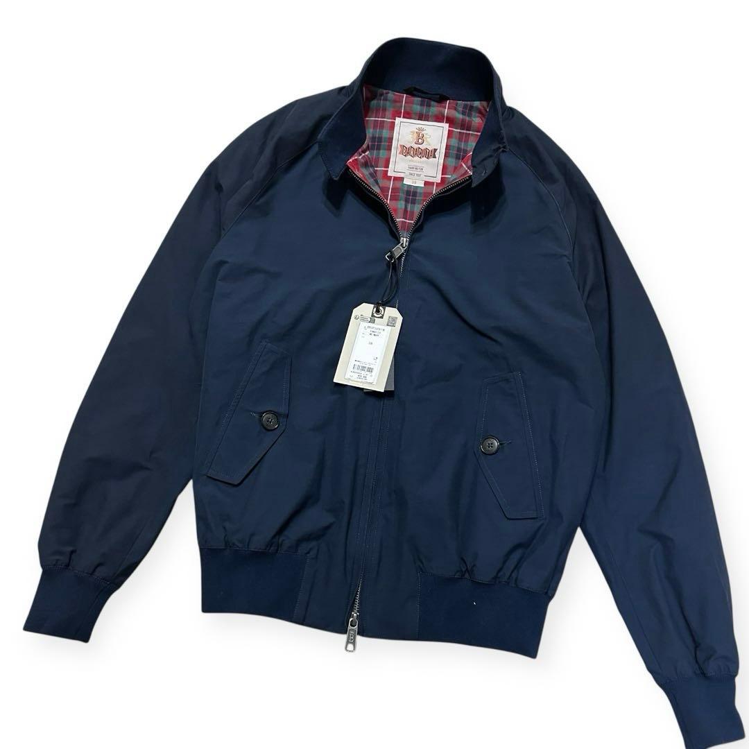 未使用✨BARACUTA ハリントンジャケット G9 38 ネイビー