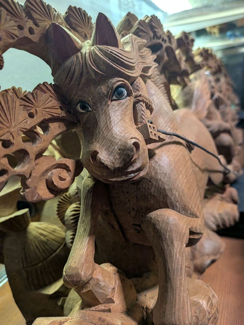 専用 淡路彫り だんじり 山車 木彫 彫刻 欄間 馬 彫刻 家具 現状品