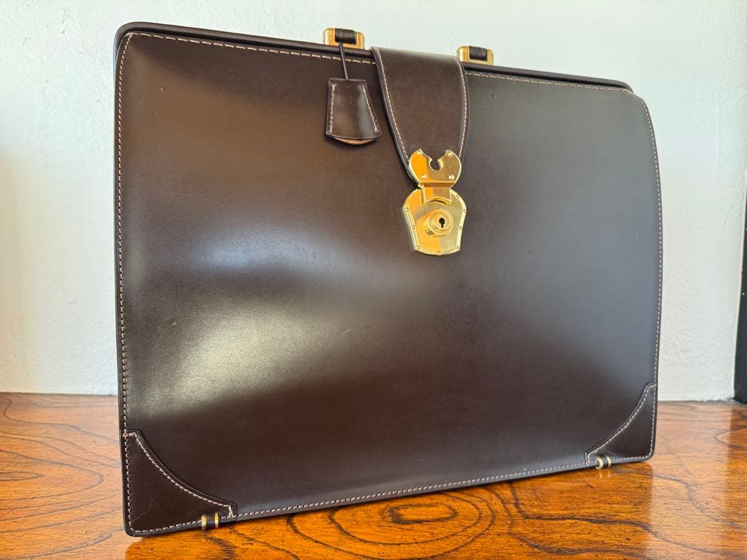 【コニタン様用】廃盤　土屋鞄　細マチ　ダレスバッグ