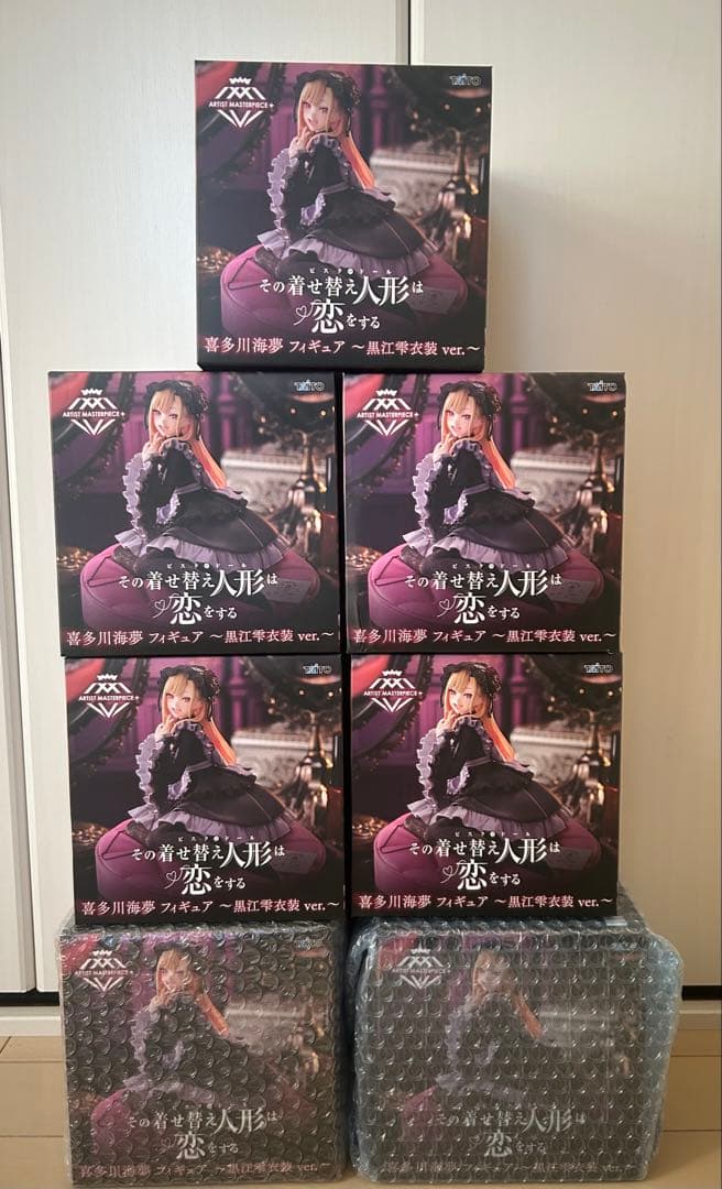 AMP+ 喜多川海夢 フィギュア ～黒江雫衣装 ver.～ 7体セット