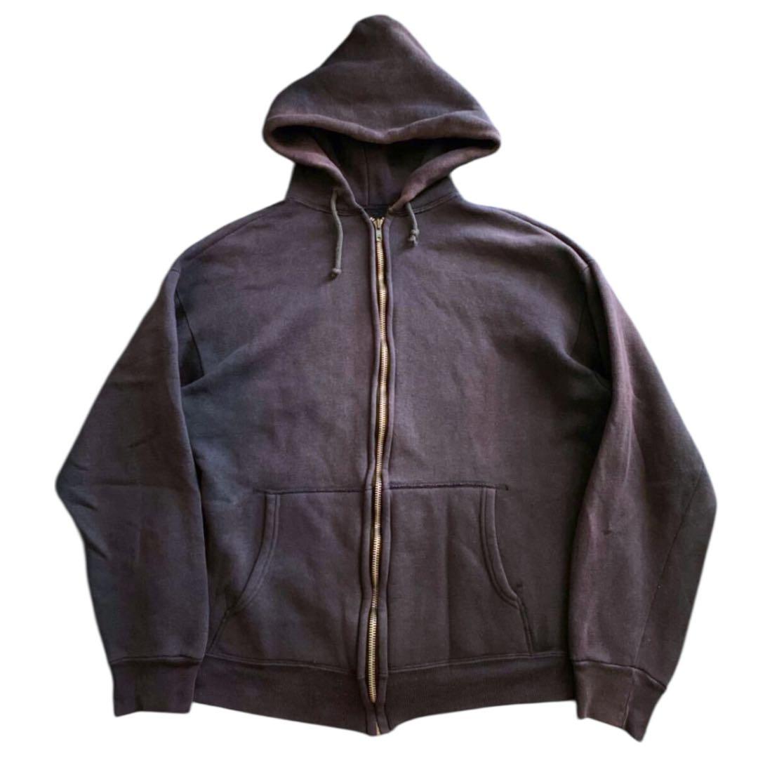 サンフェード50s 60s 茄子紺 TALON フルジップパーカー - メルカリ