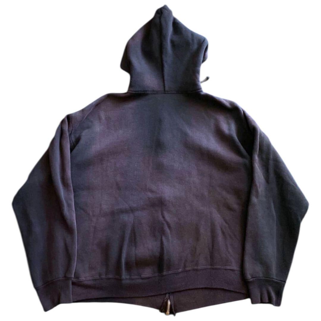 サンフェード50s 60s 茄子紺 TALON フルジップパーカー - メルカリ