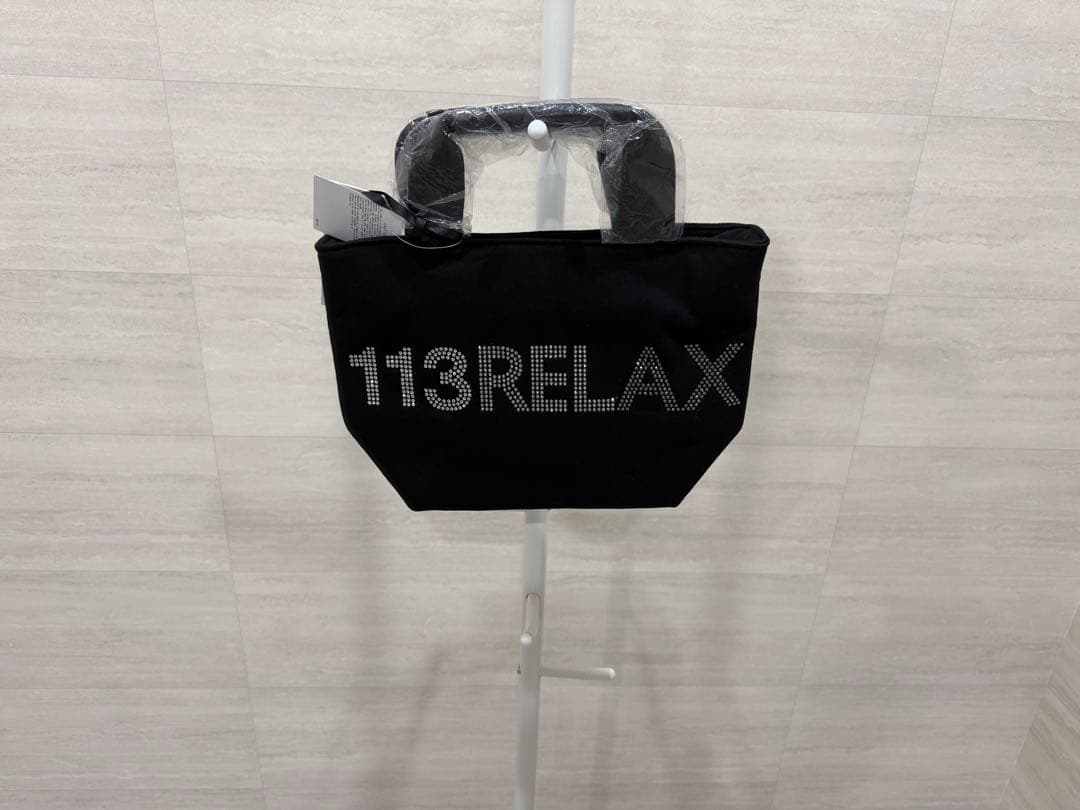 1PIU1UGUALE3RELAXラインストーンミニトートバッグ 新品 - メルカリ