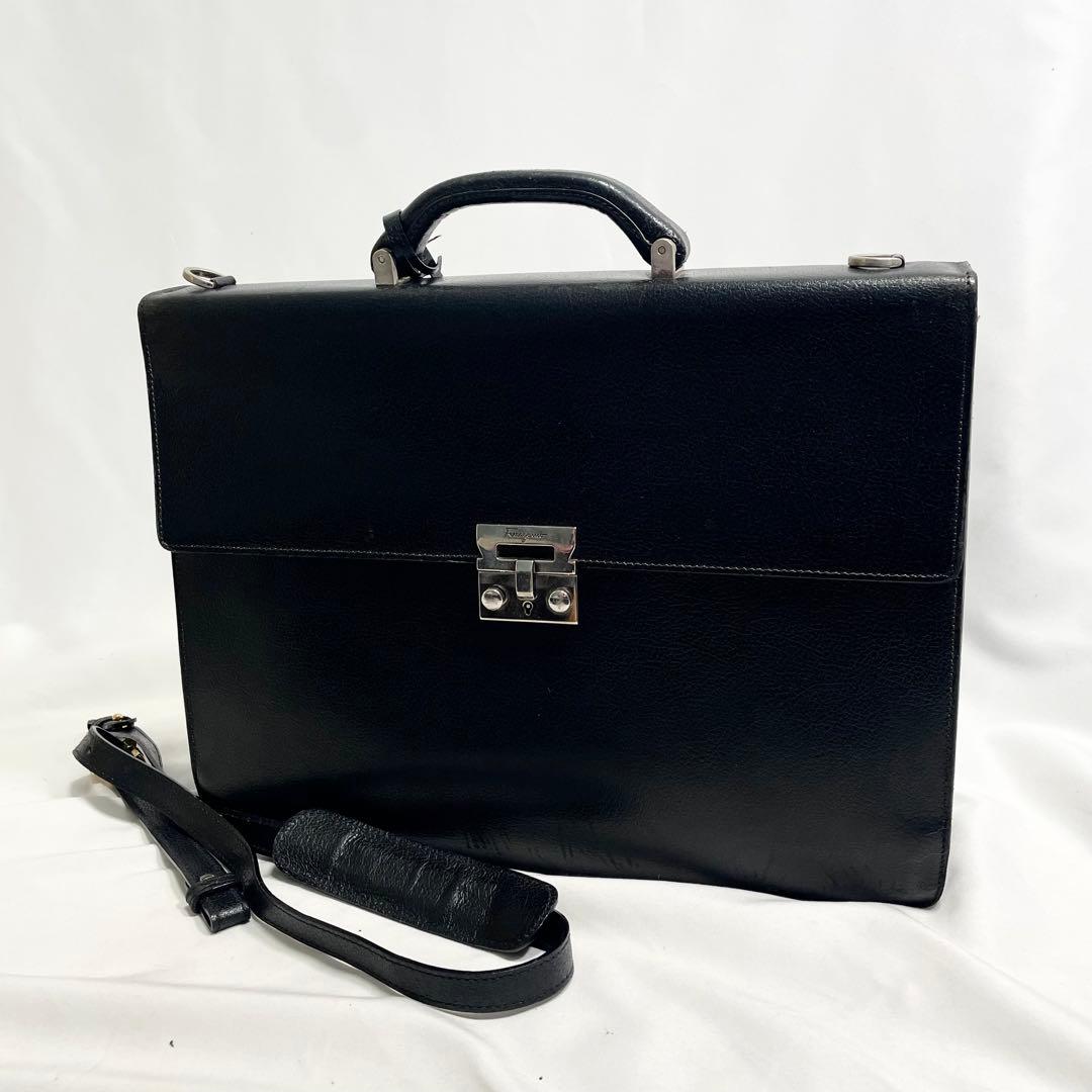 フェラガモ 2way ブリーフケース ビジネスバッグ 金具 大容量 多機能 A4 楽天市場】ビジネスバッグ ブリーフケース メンズ 2way ブラック 軽量