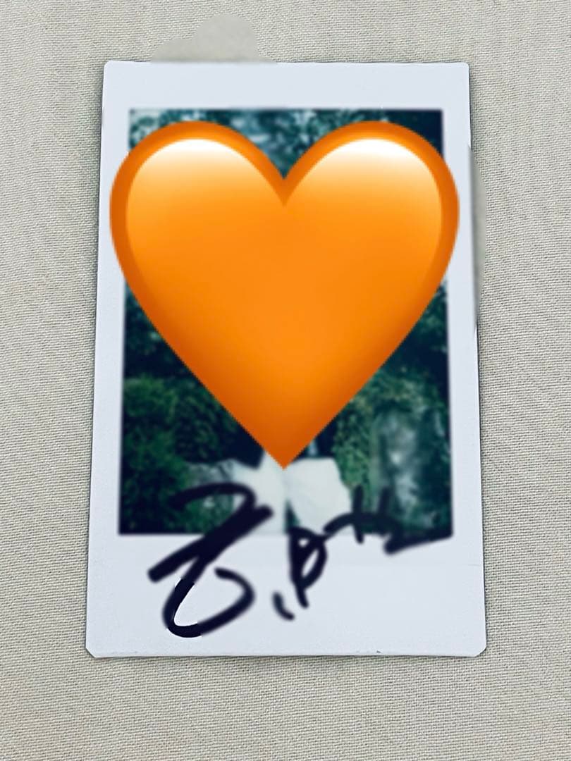 ATEEZ ホンジュン Hongjoong ポラロイド サイン トレカ ポラ ⑦