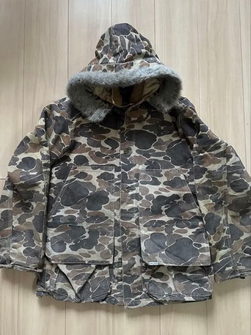 80s Carhartt ハンティングジャケット　ダックカモ