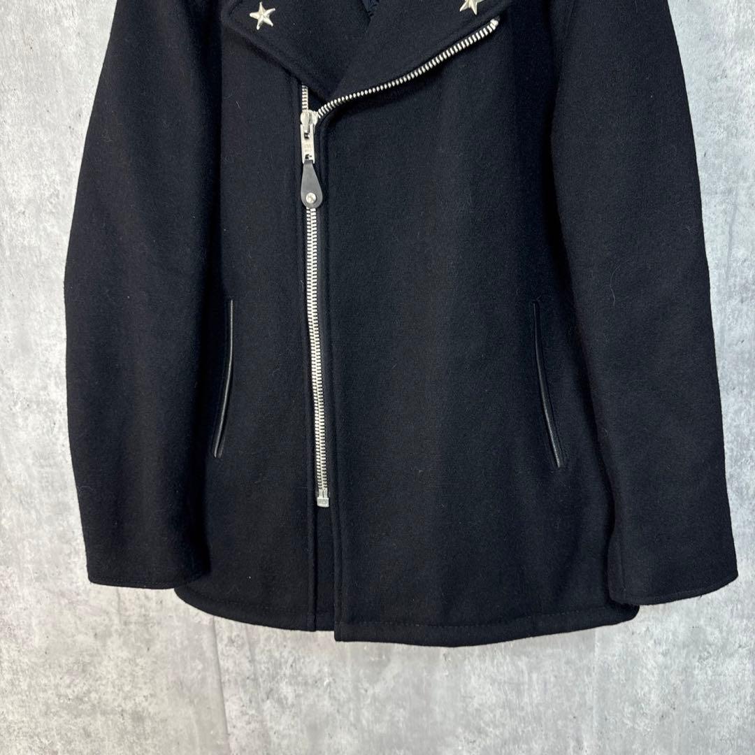 Schott ワンスター ジップ ウール ピーコート 36-ケイミー kay me