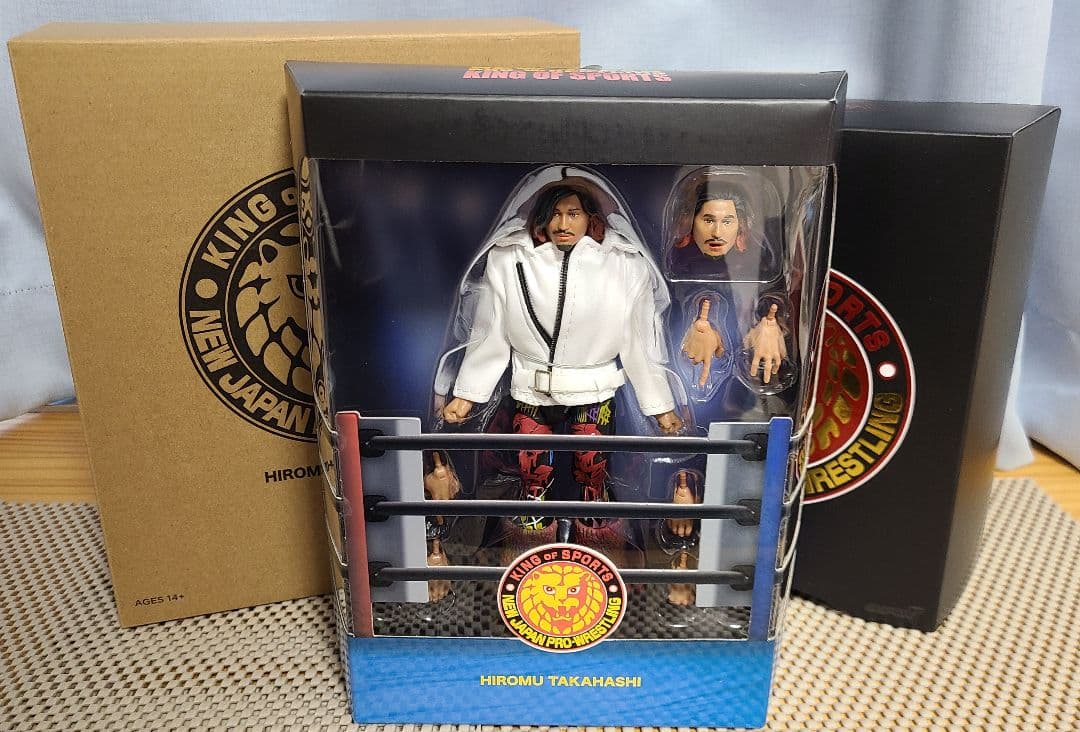 新日本プロレス SUPER7 アクションフィギュア 高橋ヒロム