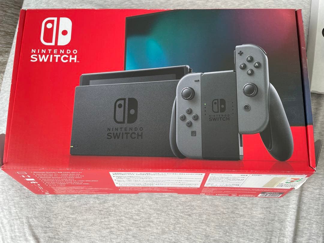 Nintendo Switch 本体 グレー 付属品あり　即日発送　即購入可 Amazon.co.jp: Nintendo Switch 本体 (ニンテンドースイッチ) Joy-Con