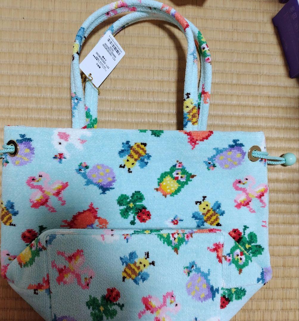 FEILER 神崎恵さん×フェイラー ファンキーフォーチュン 巾着バッグ