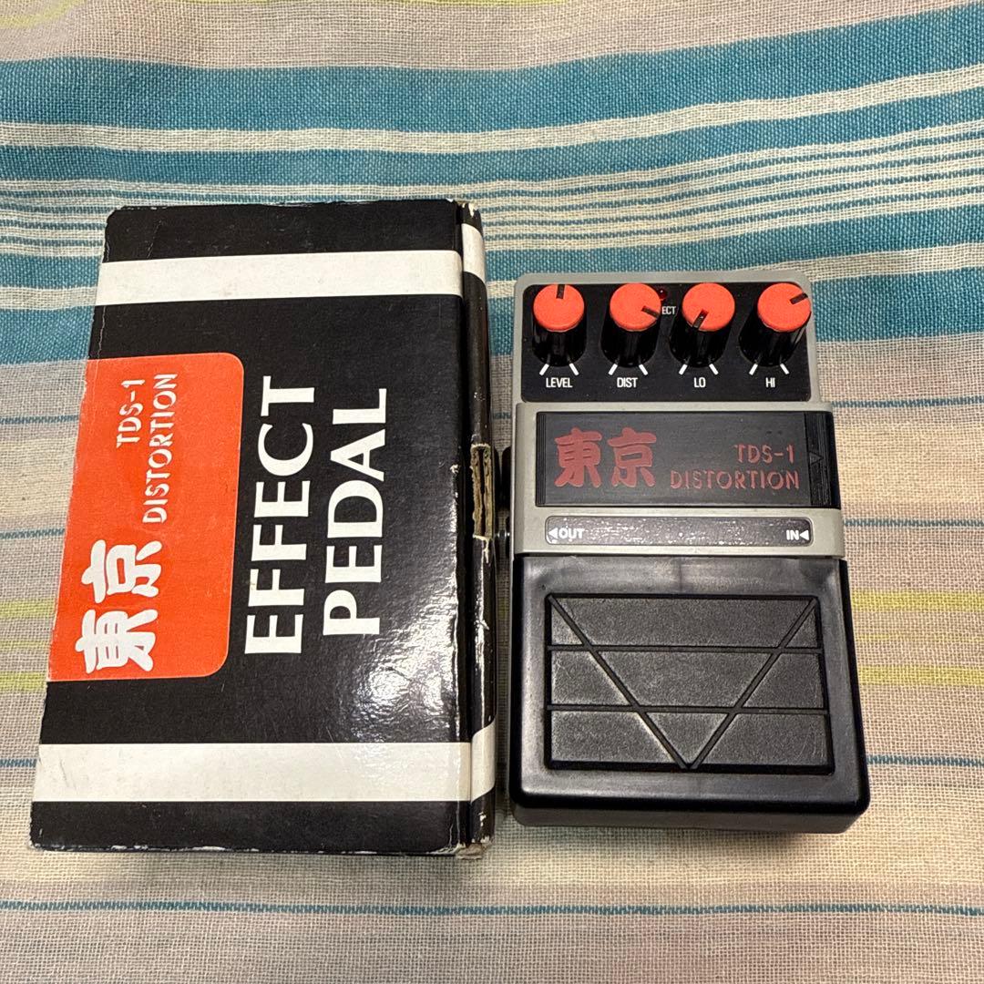 珍品 東京ディストーション TDS-1 ディストーションエフェクター 元箱付き 珍品 東京ディストーション TDS-1 ディストーションエフェクター 元箱付き