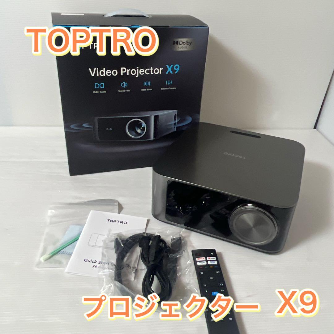 TOPTRO X9 プロジェクター 4K ホームシネマ - メルカリ