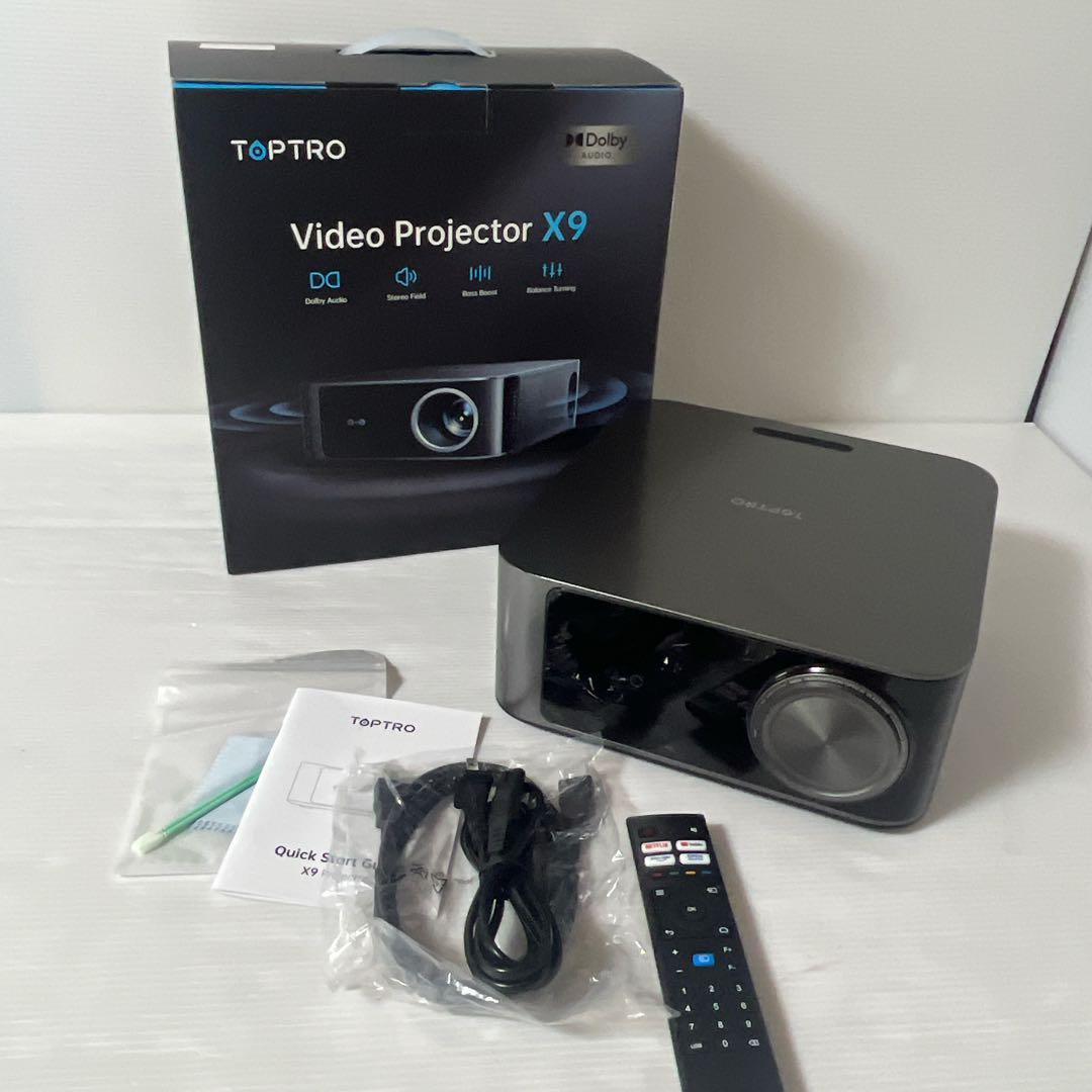 TOPTRO X9 プロジェクター 4K ホームシネマ - メルカリ