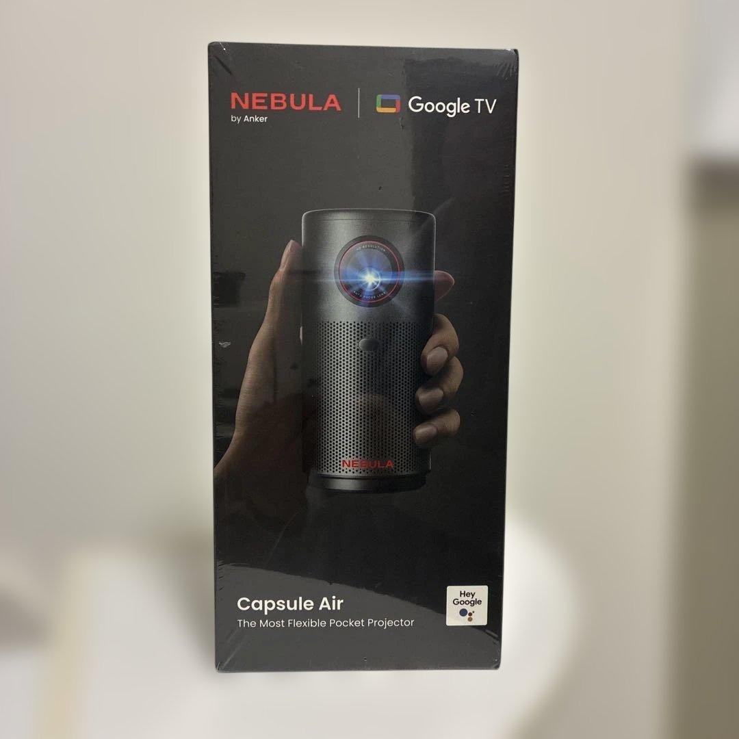 【新品未開封】NEBULA Capsule Air／Google TV