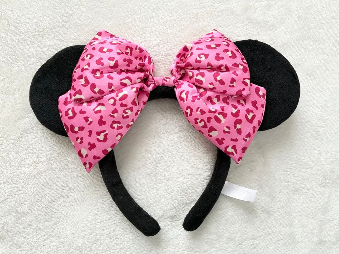 ディズニー　ミニー★ヒョウ柄　カチューシャ★ピンク　レトロ　ヘアバンド ミニー ヒョウ柄 カチューシャ ピンク｜Yahoo!フリマ（旧PayPayフリマ）