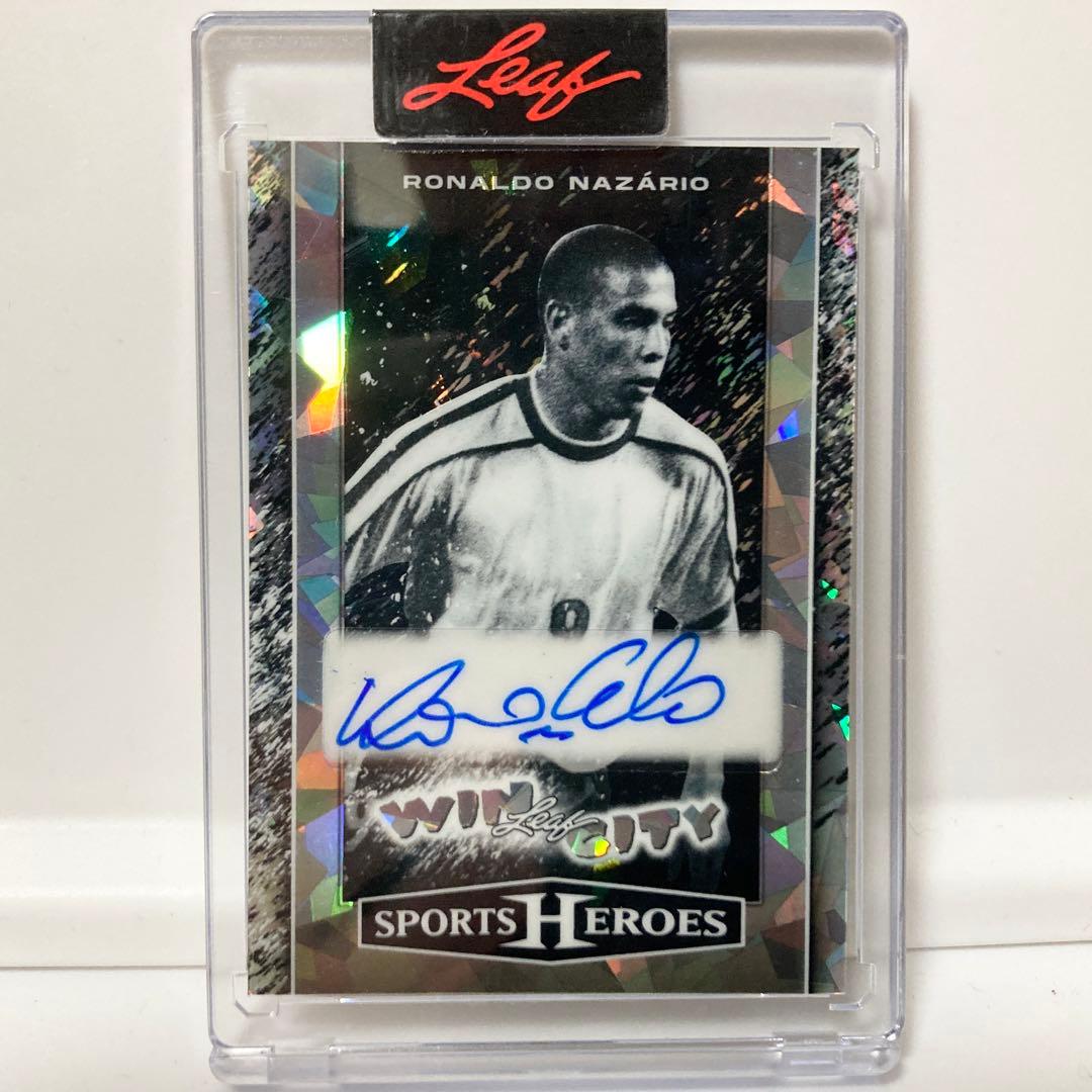 ロナウド 直筆サイン 限定15枚 2025 Leaf ブラジル