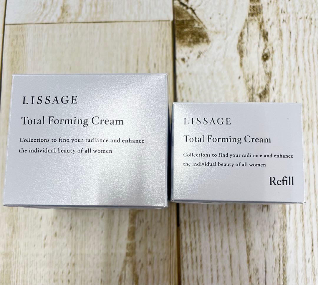 リサージ トータルフォルミングクリーム 本体+レフィル40g×2