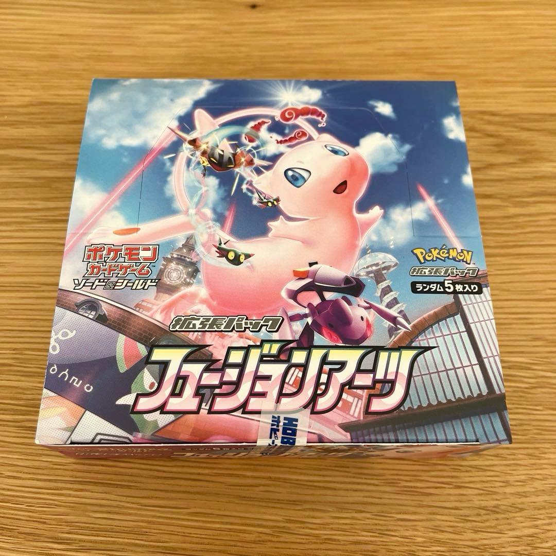 ポケモンカード フュージョンアーツ BOX シュリンク無し - メルカリ