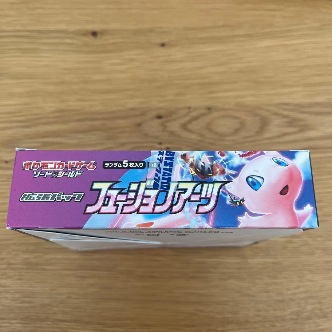ポケモンカード フュージョンアーツ BOX シュリンク無し - メルカリ