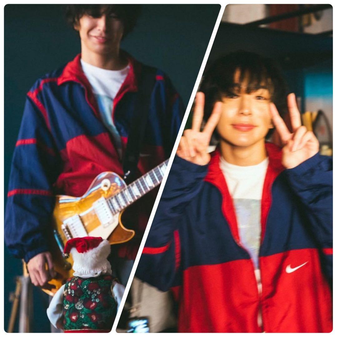 90s NIKE ナイロンジャケット My Hair is Bad 椎木知仁