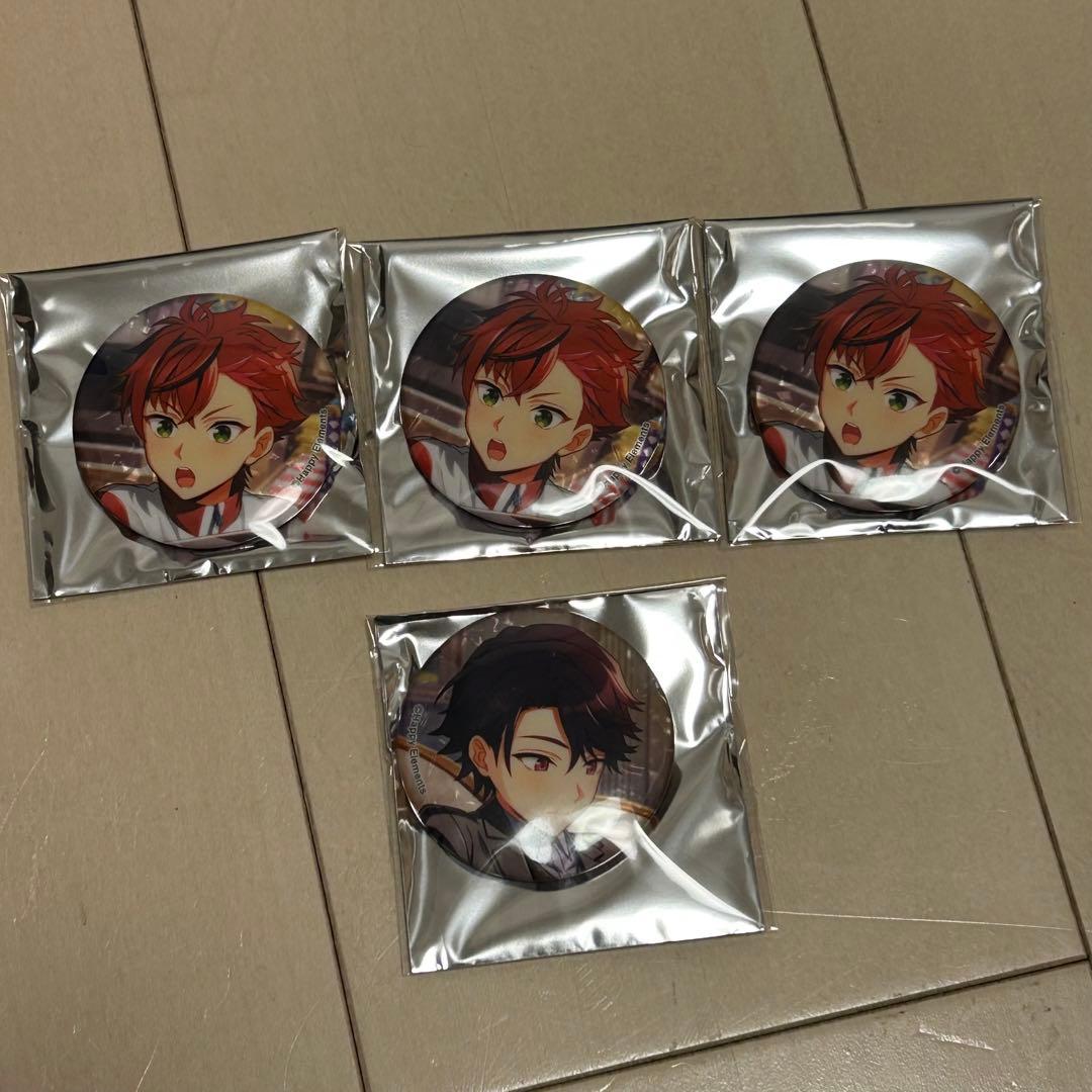 エリオス アキラ ブラッド 缶バッジ4個セット - メルカリ