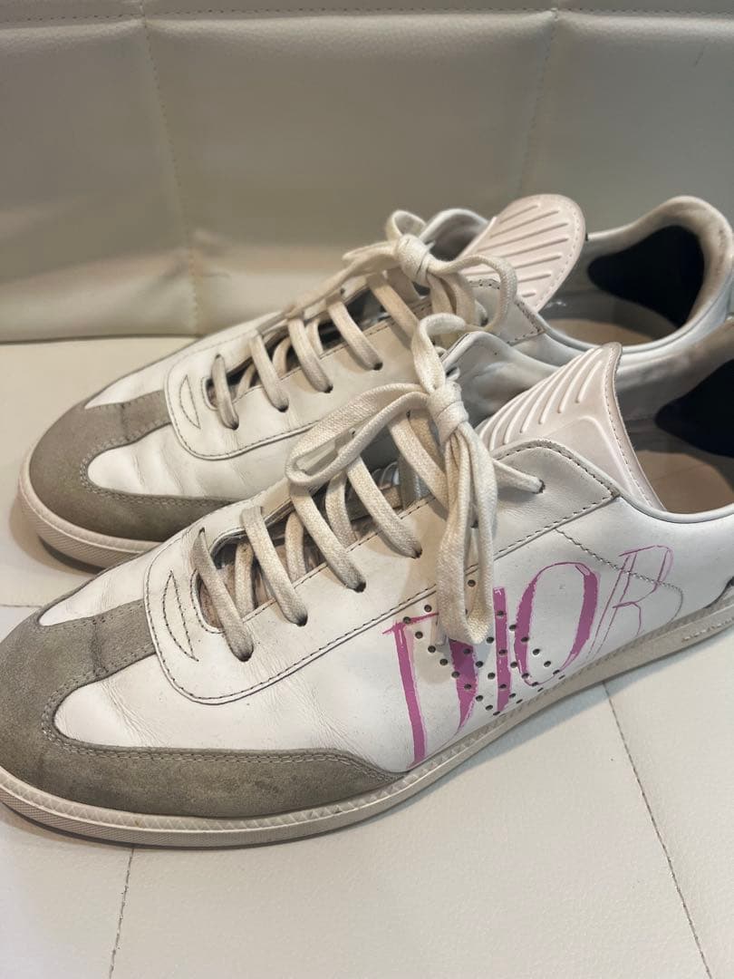 Dior ホワイト スニーカー　42