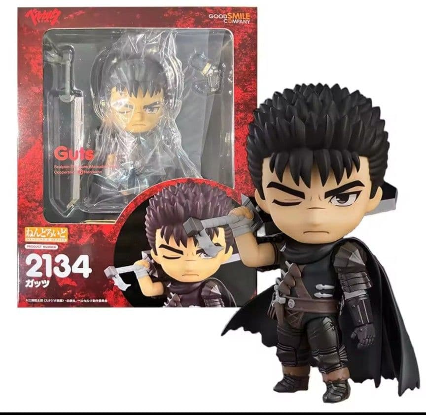 ねんどろいど ベルセルク ガッツ 黒の剣士 2134 - メルカリ