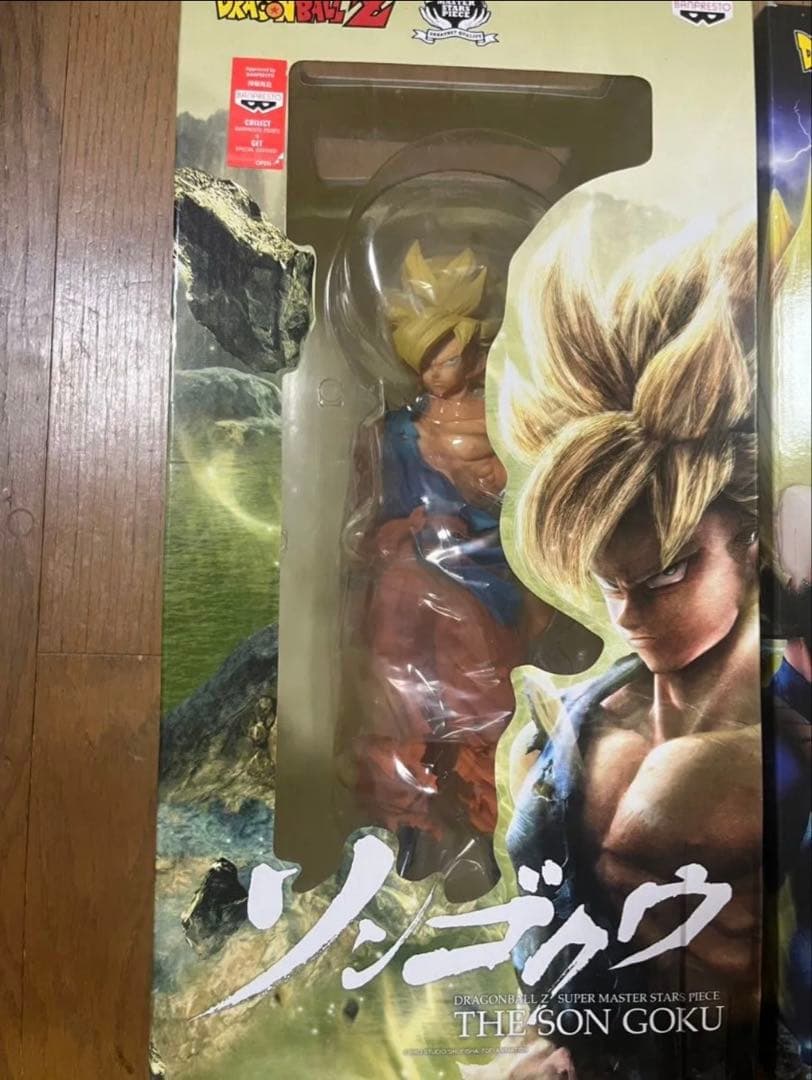 ドラゴンボール一番くじBWFC SMSPスーパーサイヤ人孫悟空ブラシ彩色海外正規