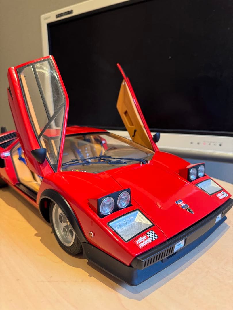 デアゴスティーニ　ランボルギーニ カウンタックLP500S 欠品完成品