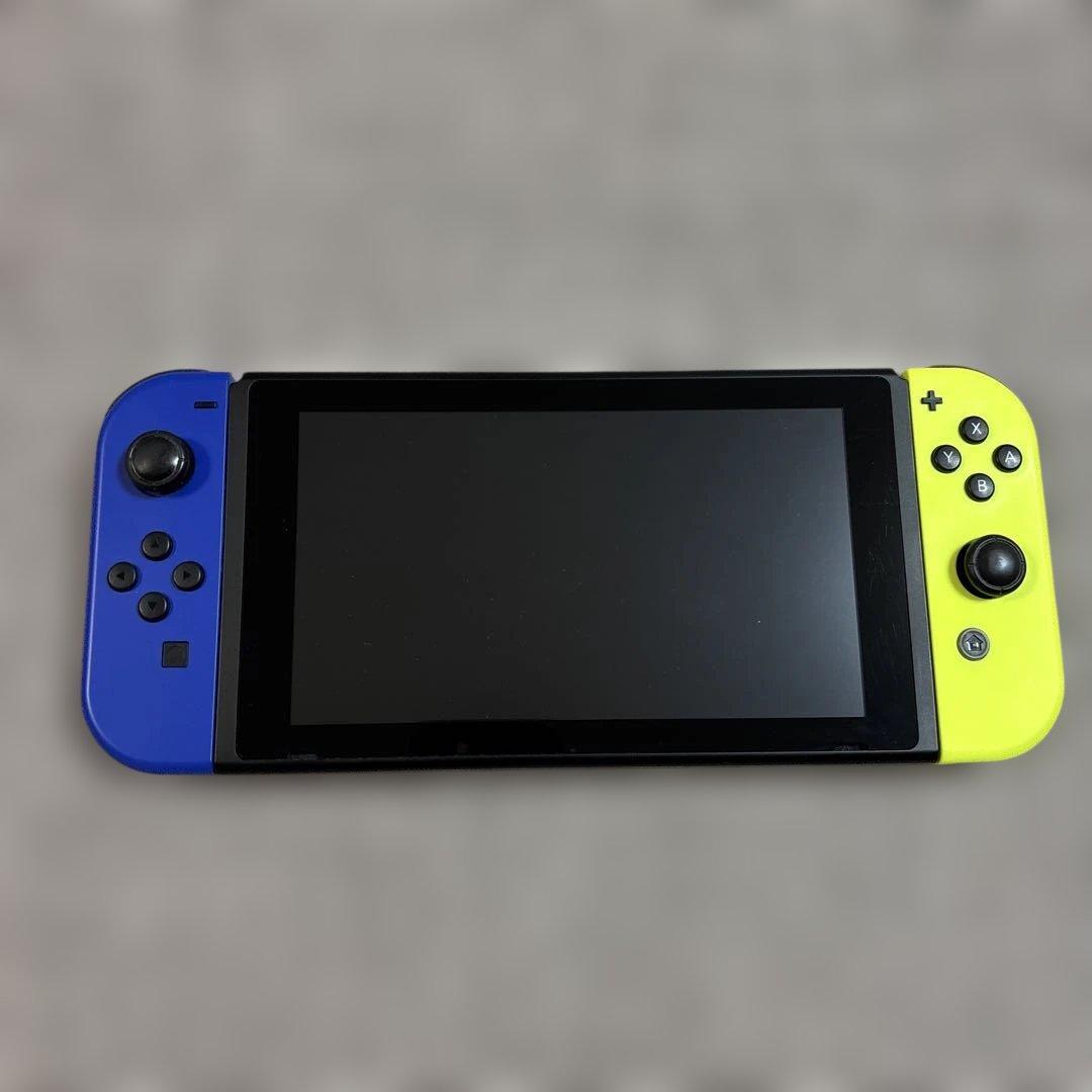 【中古品】Nintendo Switch 本体 ネオンブルーとネオンレッド