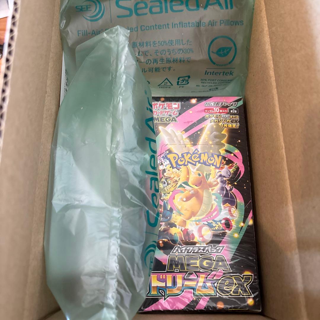 シュリンク付きポケモンカードMEGA ドリーム ex　1BOX