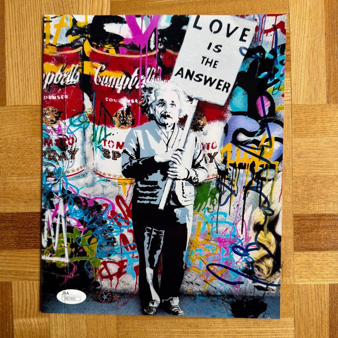 Mr. Brainwash サイン入り ポスター