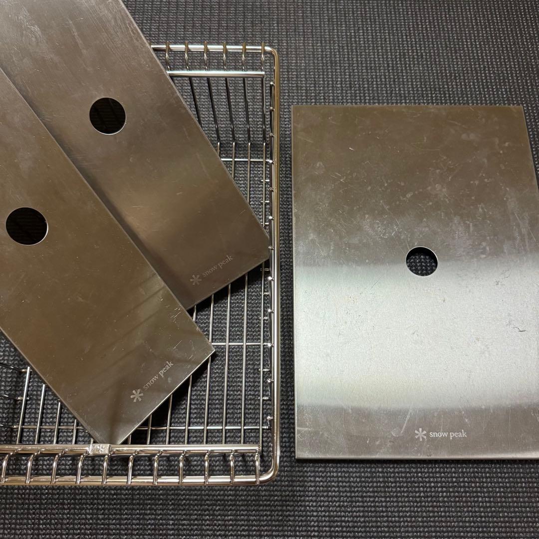 スノーピーク IGT メッシュトレー 深型 リッドトレー セット