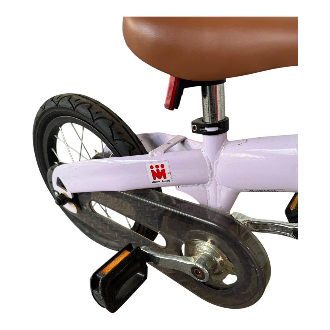 Henshin Bike へんしんバイク スタンド付12インチ パープル ピンク