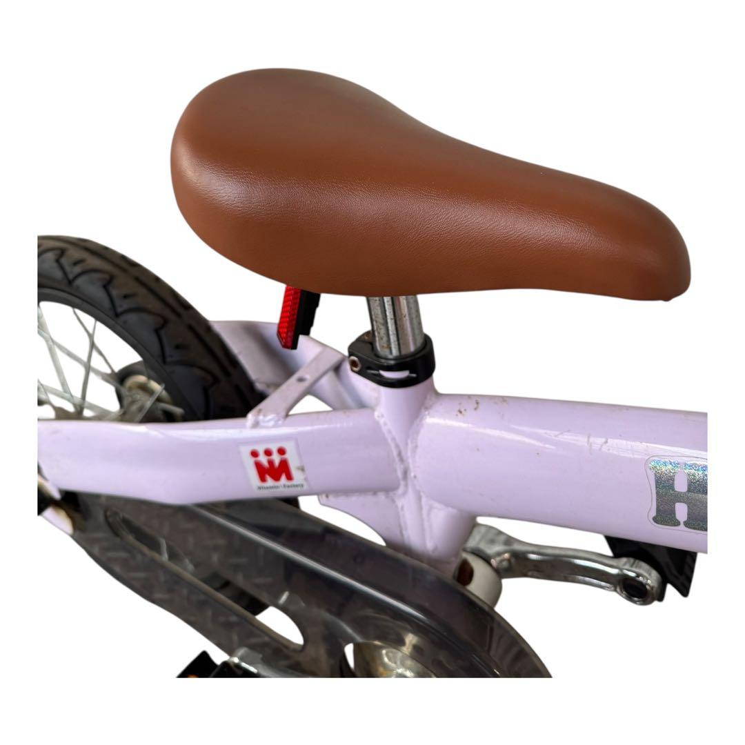 Henshin Bike へんしんバイク スタンド付12インチ パープル ピンク