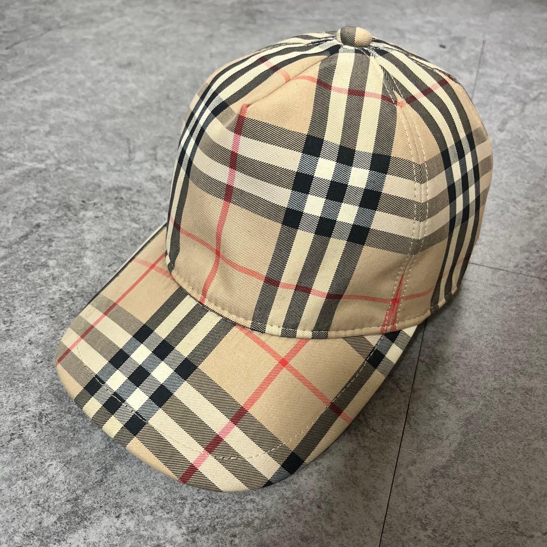 BURBERRY LONDON キャップ ノバチェック 送料無料