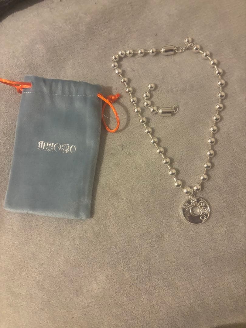 provemewrong ボールチェーンネックレス 【破損あり】リアルくん着用