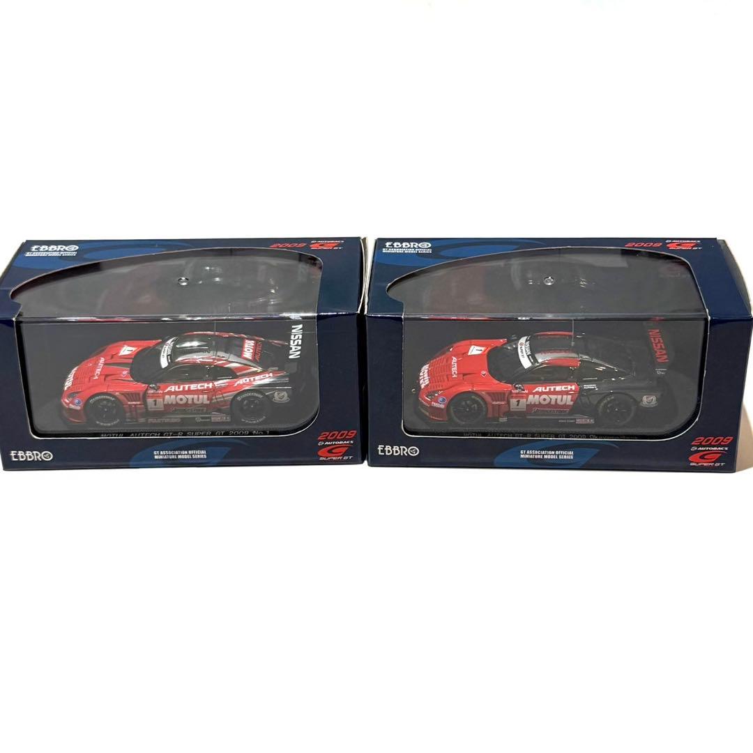 EBBRO MOTUL AUTECH GT-R 2009 2台セット