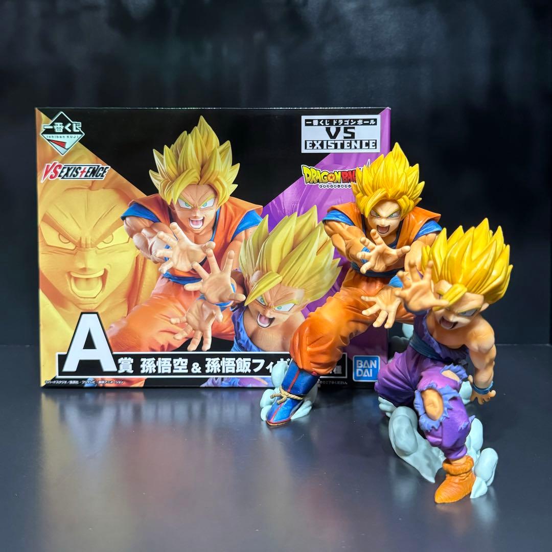 ドラゴンボール フィギュア 一番くじ A賞 孫悟空&孫悟飯 親子かめはめ