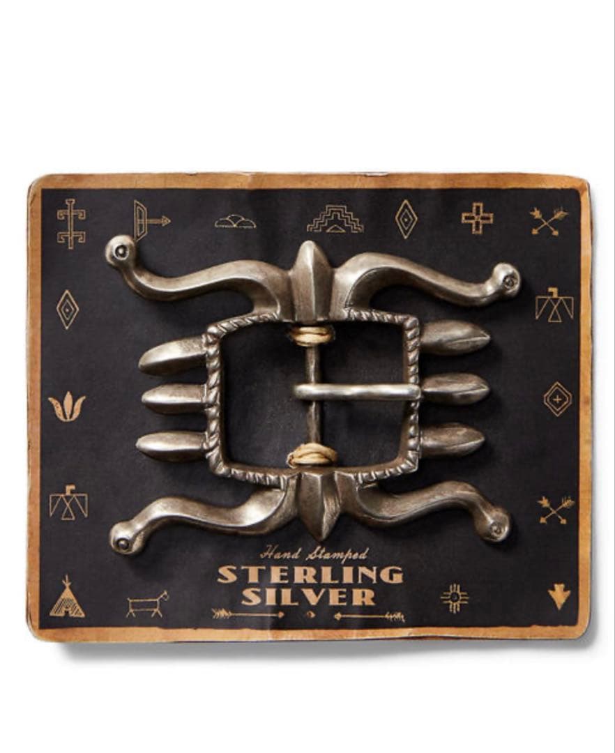 RRL ダブルアールエル　Sterling silver バックル