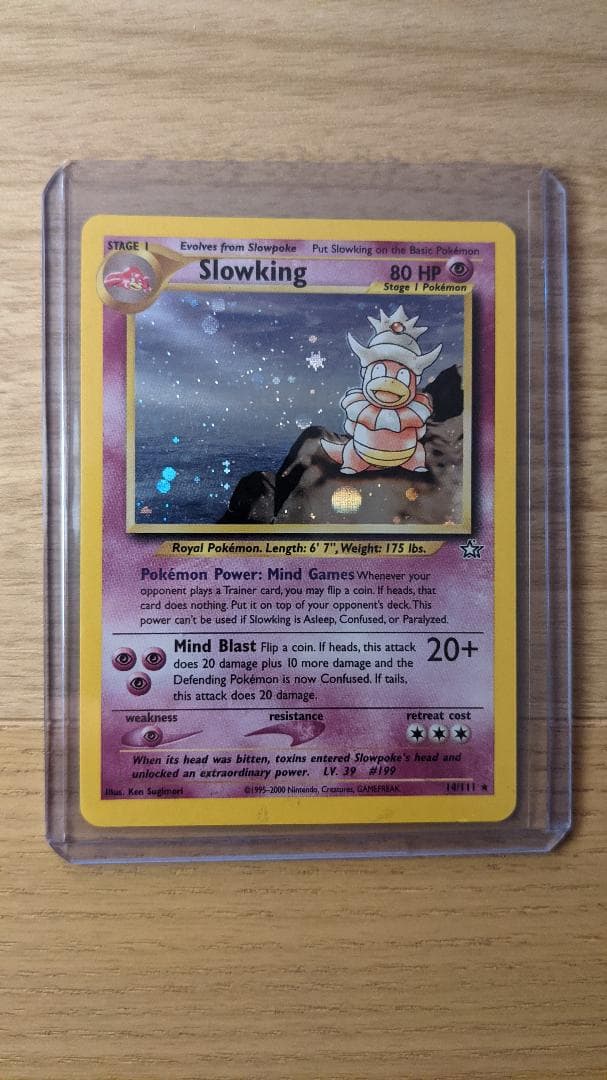 SLOWKING HOLO 14/111 ヤドキング 英語版 ポケットモンスター SLOWKING HOLO 14/111 ヤドキング 英語版 ポケットモンスター Slowking