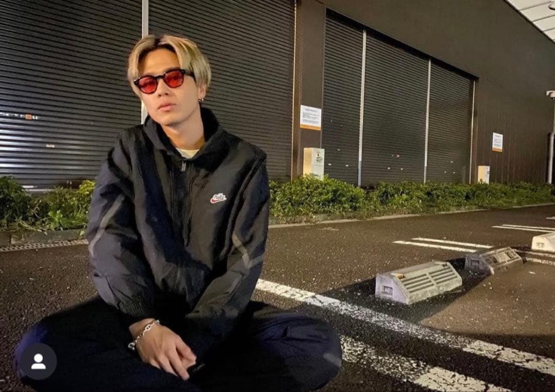 【コムドットやまとさん着用モデル】NIKE ナイロンジャケット　サイズL