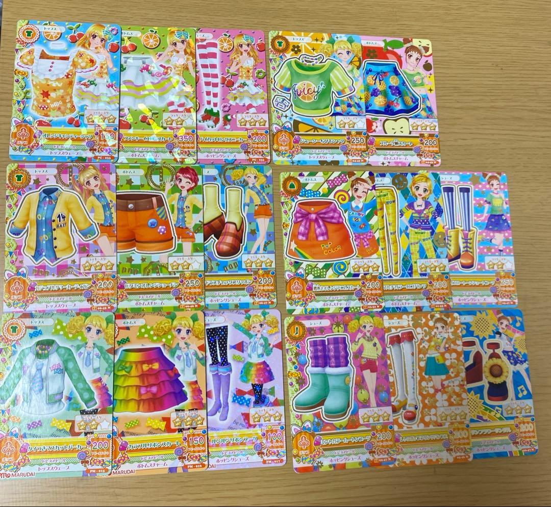 アイカツカード ポップ 17枚まとめ売り 有栖川おとめ 一ノ瀬かえで 冴