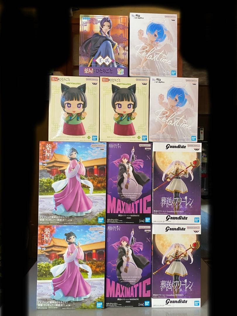 【匿名配送】プライズフィギュアまとめ売り11点‼️猫猫　壬氏　フリーレン　レム