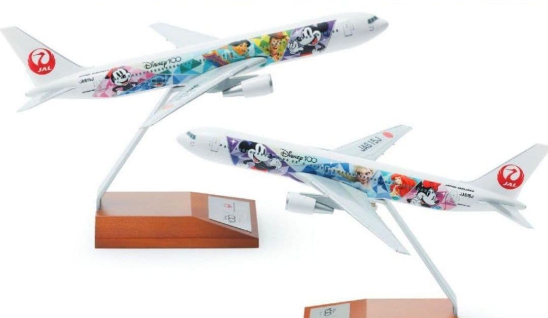 JAL DREAM EXPRESS ディズニー モデルプレーン Inflight200 JAL Japan Airlines Boeing 747-400 JA8908 Disney 