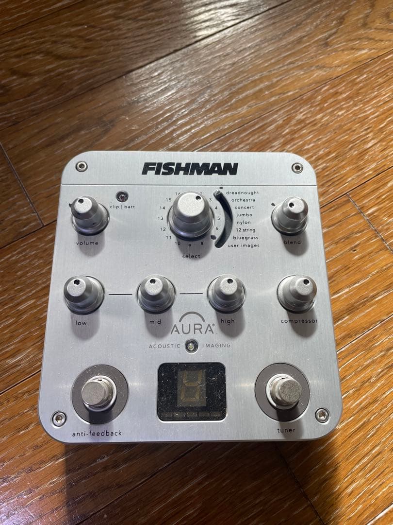 FISHMAN AURA SPECTRUM アコギ用プリアンプDI Amazon | FISHMAN フィッシュマン アウラ・スペクトラムDI