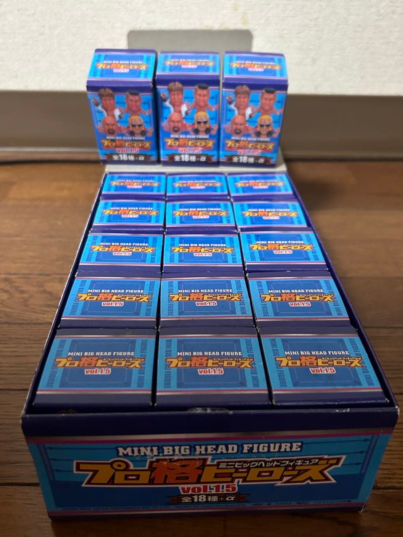 プロ格ヒーローズvol.1.5 全18種ノーマルコンプ箱付き Yahoo!オークション - 「プロ格ヒーローズ 5」の落札相場・落札価格
