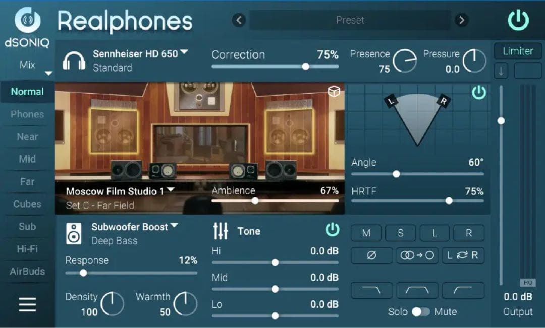DTM・DAW dSONIQ Realphones Professional