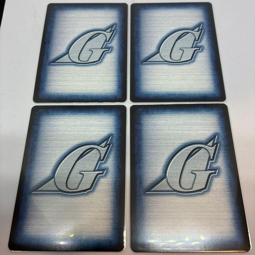 ガンダムウォー 白 ACE ウイングガンダムゼロ＆ヒイロ 4枚セット【美品