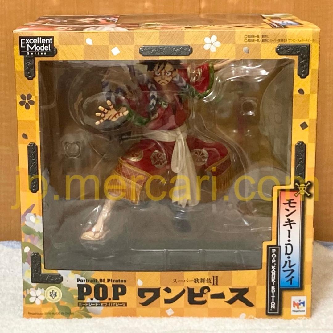 未開封 P.O.P ワンピース KABUKI EDITION ルフィ フィギュア
